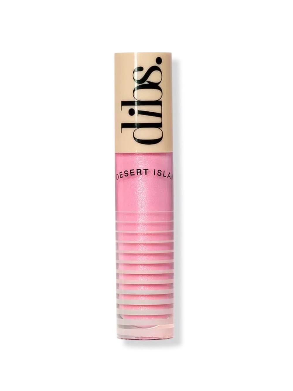 DIBS Beauty Go To Glossy Balm Color Italian Soda pink milkshake shimmer